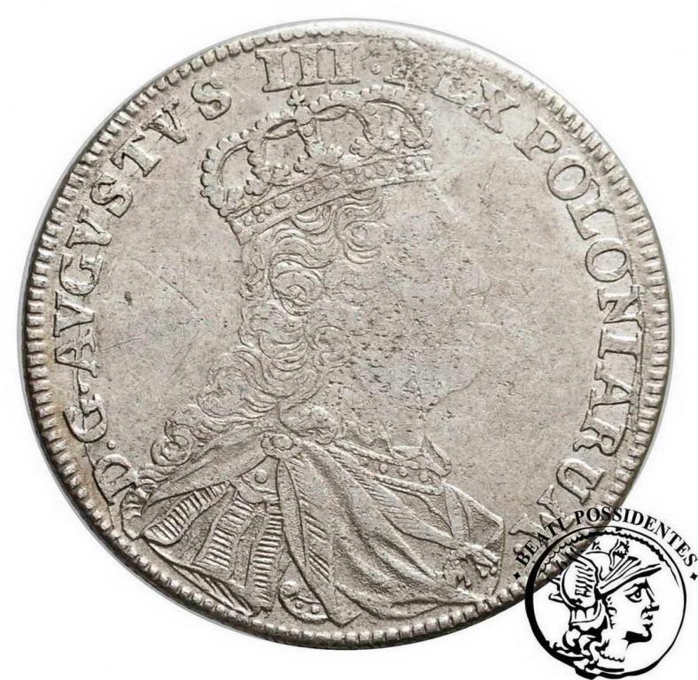 August III Sas tymf koronny 1753 st.3