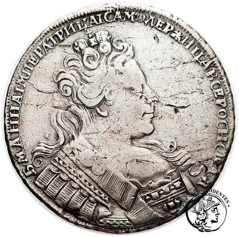 Rosja 1 Rubel 1731 Anna st. 3
