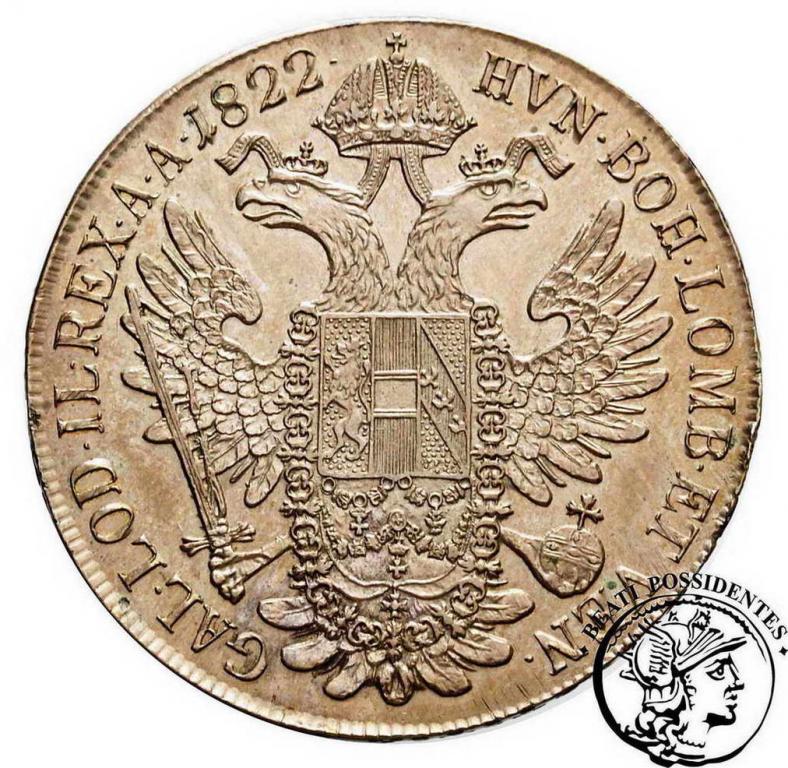 Austria półtalar 1822 C Praha st.2-