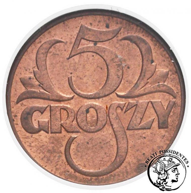5 groszy 1939 GCN MS 62