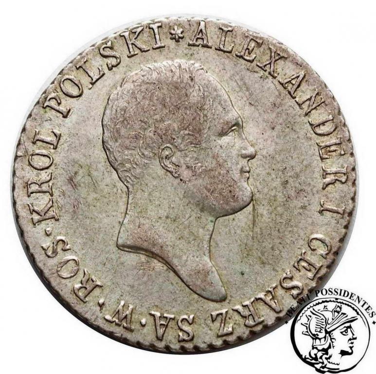 Polska Alexander I 1 złoty 1818 st. 2