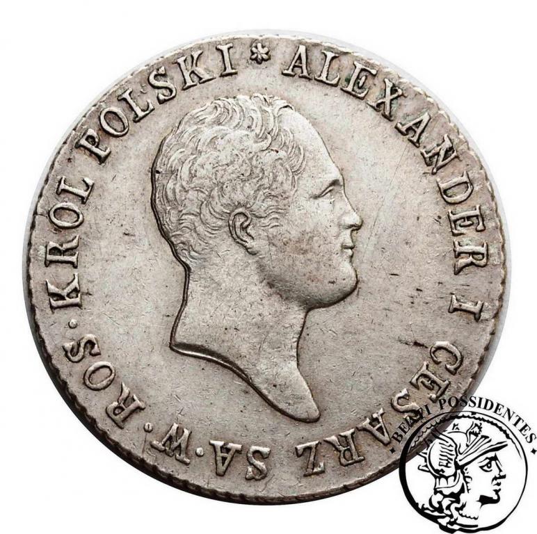 Polska Alexander I 1 złoty 1819 I-B st. 2