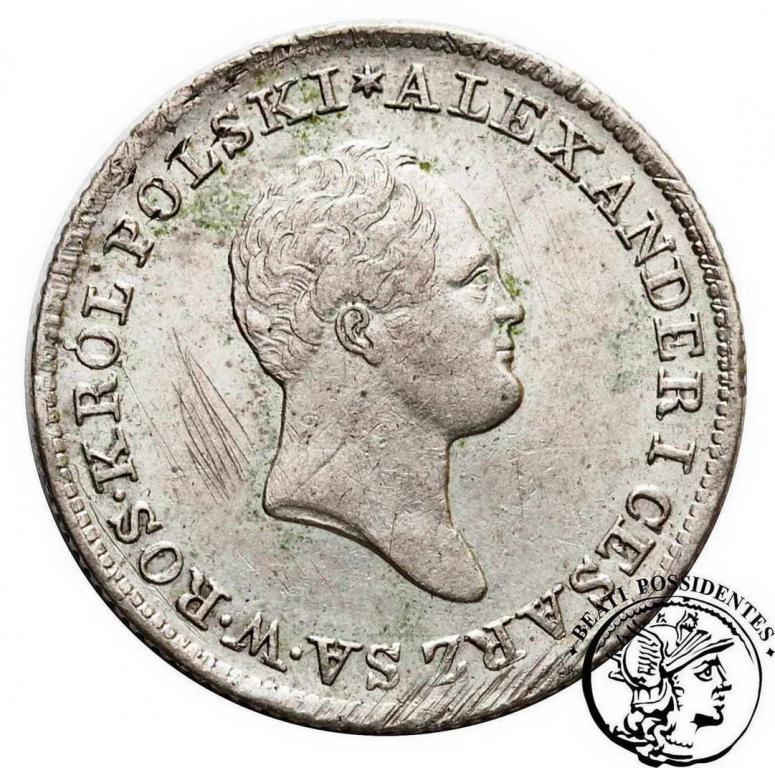 Polska Alexander I 1 złoty 1825 I-B st. 2