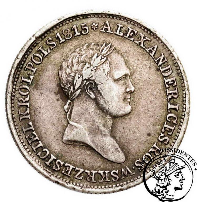 Polska Mikołaj I 2 złote 1830 F-H st. 3+