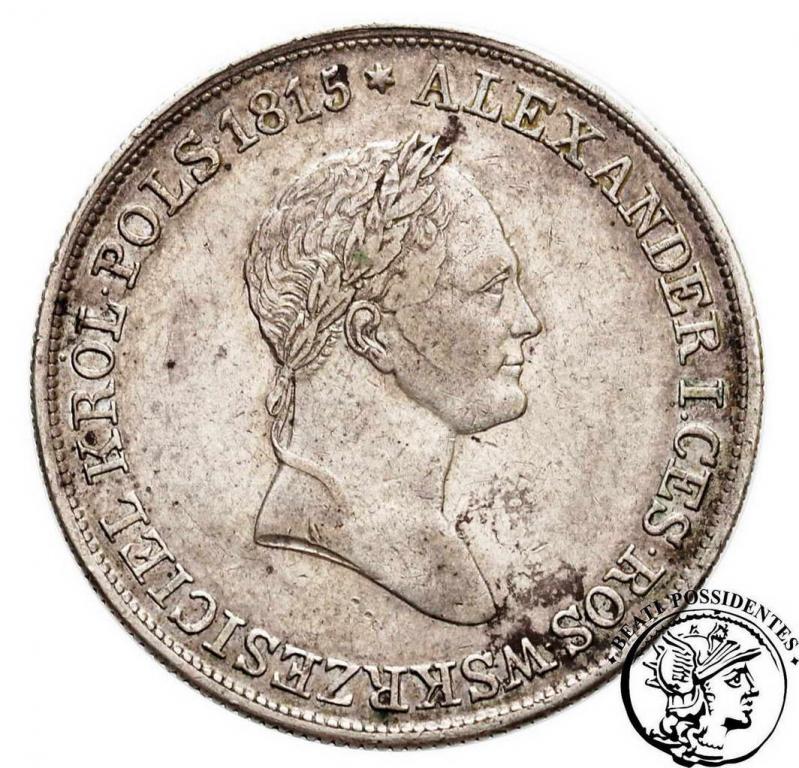 Polska Mikołaj I 5 złotych 1830 K-G st. 3+
