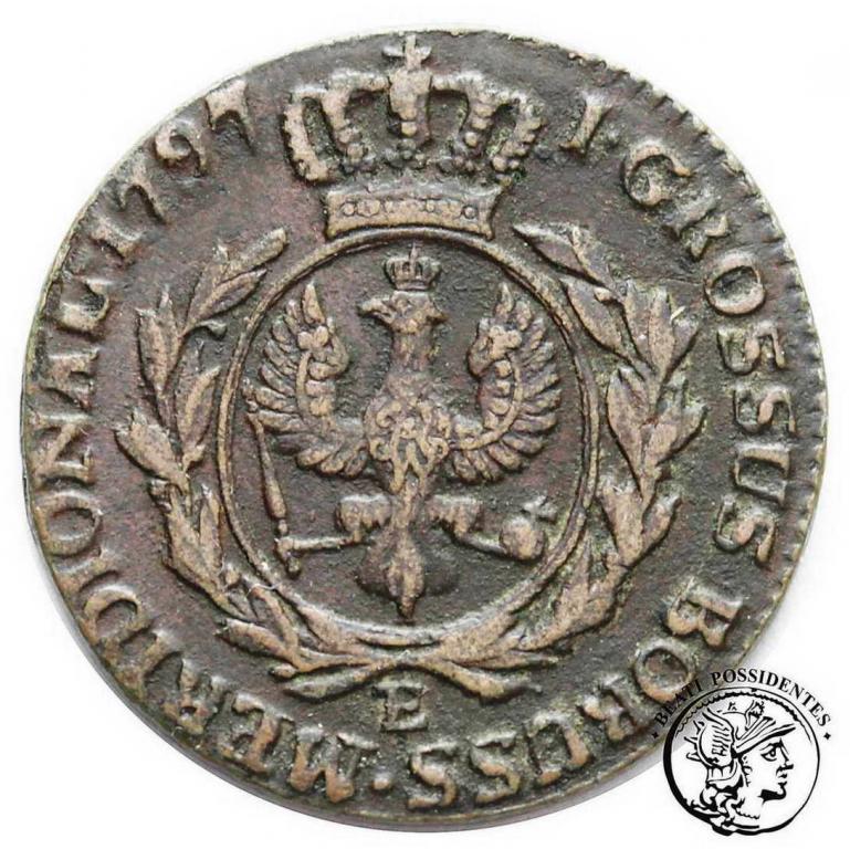 Polska Prusy Południowe 1 grosz 1797 E st. 2-