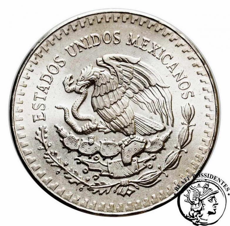 Meksyk 1 uncja srebra 1986 st. 1-