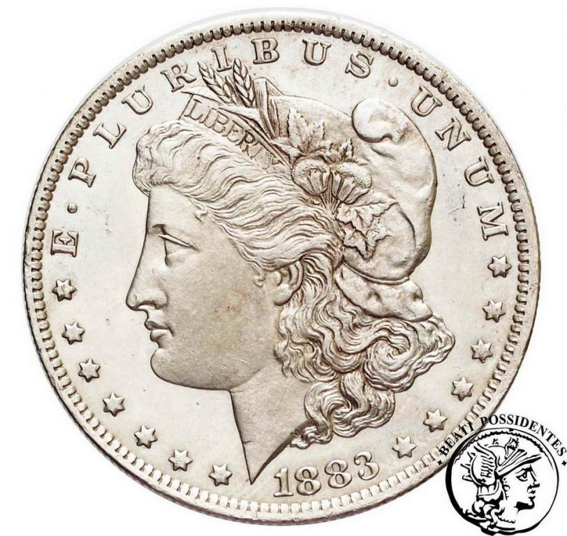 USA 1 $ dolar 1883 O New Orlean st. 3+