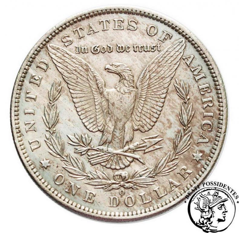 USA 1 $ dolar 1885 O New Orlean st. 3