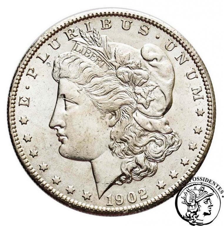 USA 1 $ dolar 1902 O New Orlean st. 2-