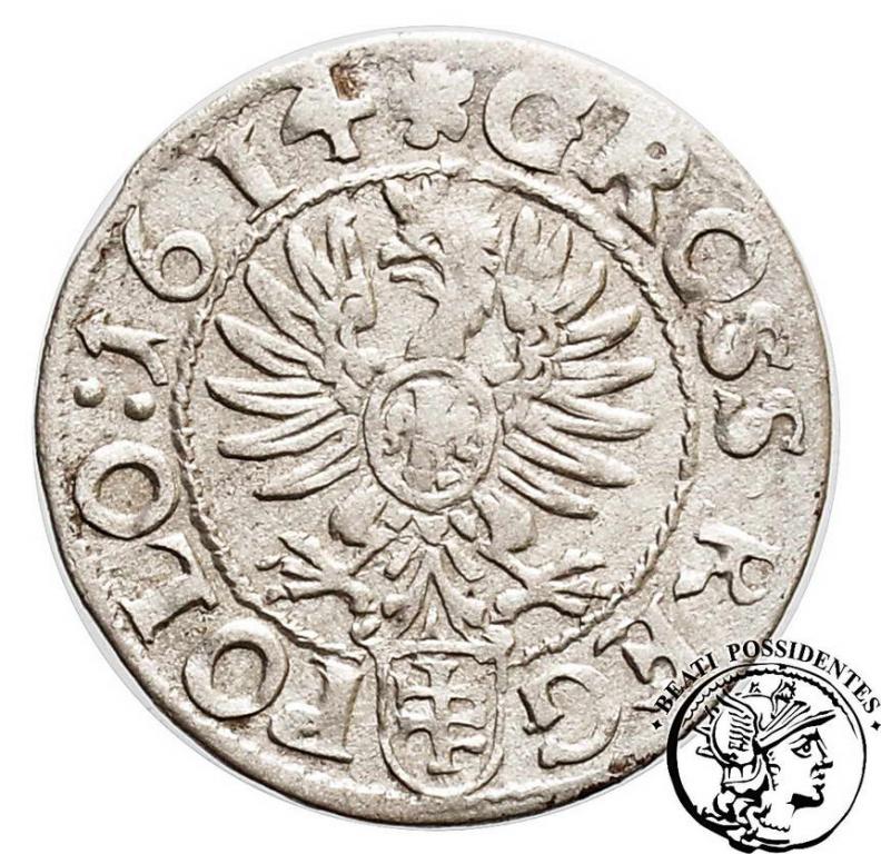 Zygmunt III Waza grosz koronny 1614 st. 3