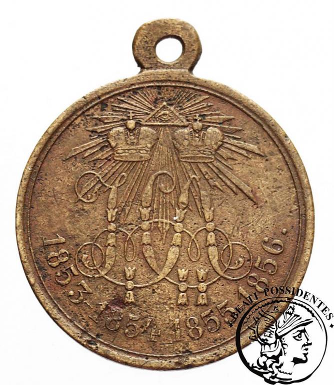 Rosja medal 1856 Alexander II st. 3-