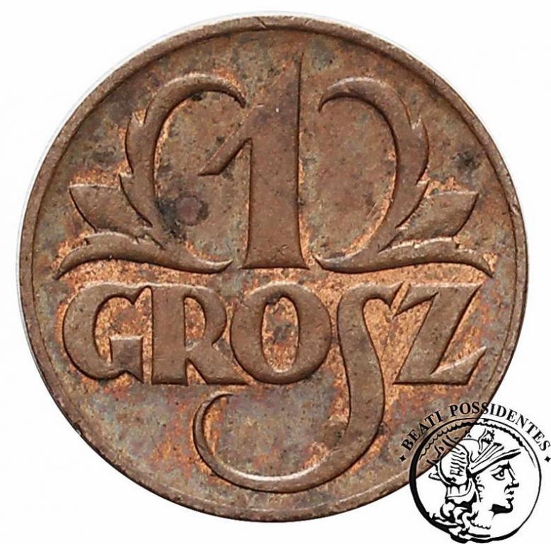 II RP 1 grosz 1923 st. 3+