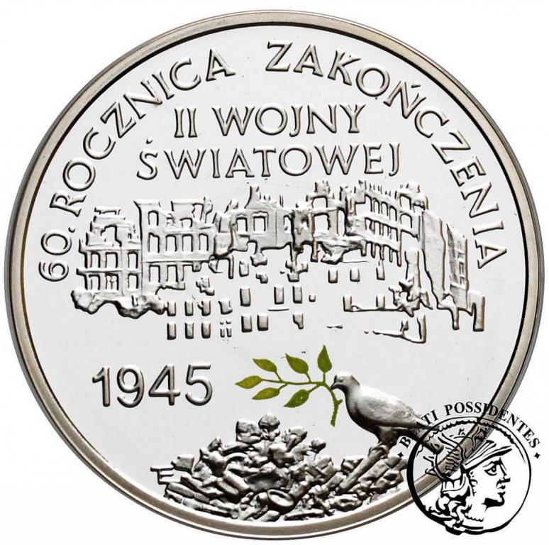 III RP 10 złotych 2005 Koniec Wojny st. L-