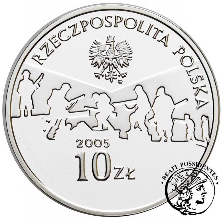 III RP 10 złotych 2005 Koniec Wojny st. L-