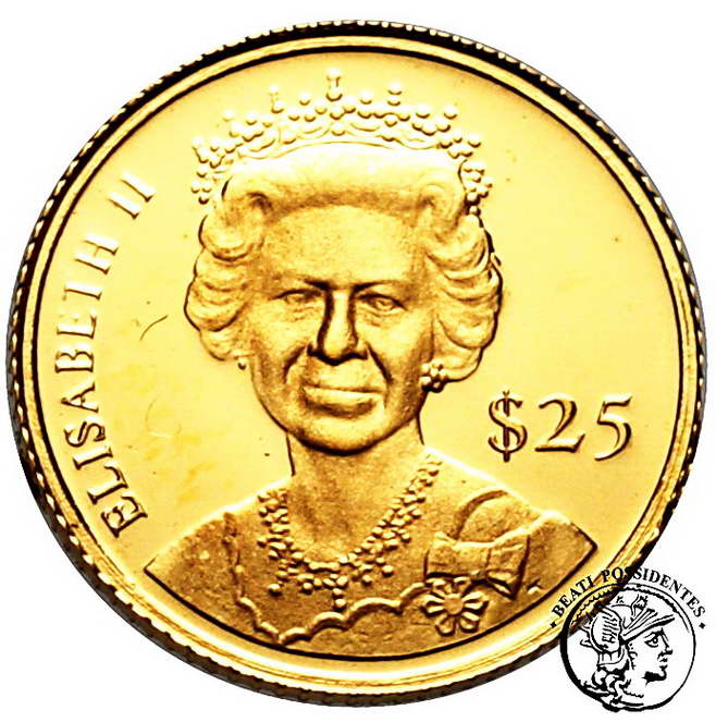 Liberia 25 $ dolarów 2000 st. L