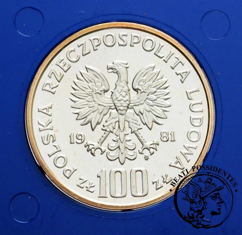 PRL 100 złotych 1981 Sikorski st. L