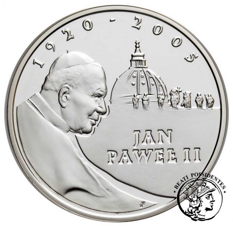 III RP 10 zł 2005 Jan Paweł II st. L