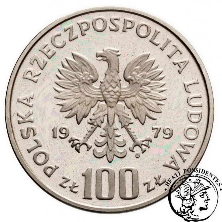 PRÓBA nikiel 100 złotych 1979 Zamenhof st.L