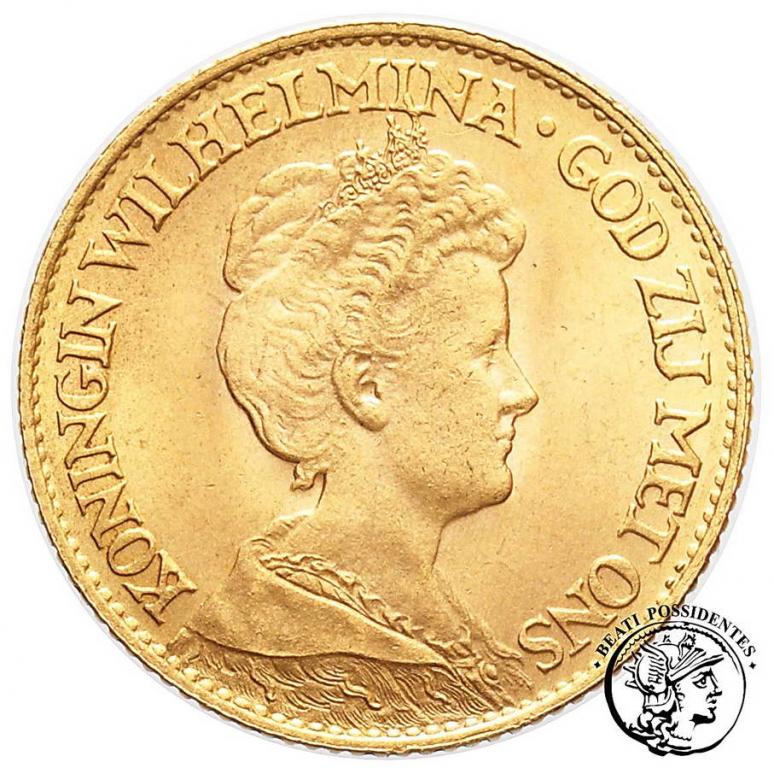 Holandia 20 Guldenów 1917 st.1-/2+