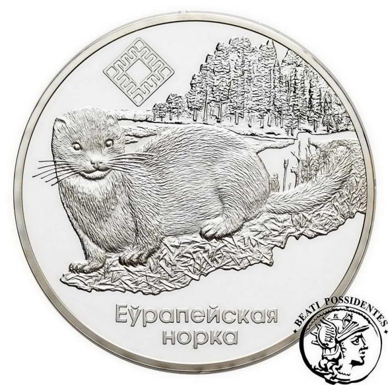 Białoruś 20 Rubli 2006 norka st. L