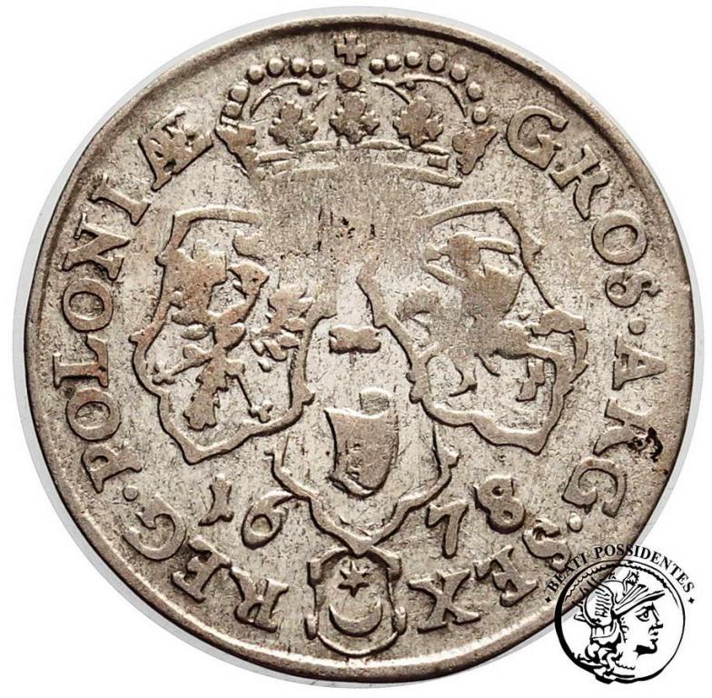 Jan III Sobieski szóstak kor 1678 st.3-