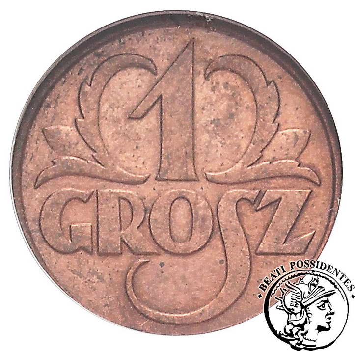 II RP 1 grosz 1937 GCN AU 53