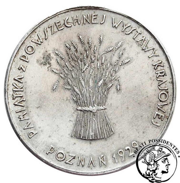 Polska medal Poznań 1929 Wystawa Krajowa st.3