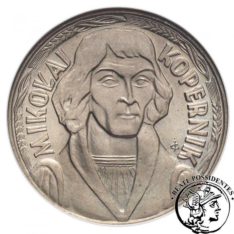 PRL 10 złotych 1969 Kopernik GCN MS 66