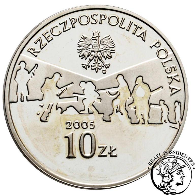 10 zł 2005 Rocznica Zakończenia II WŚ st. L-