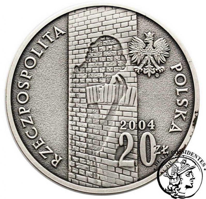 III RP 20 zł Getto Łódź 2004 st.1