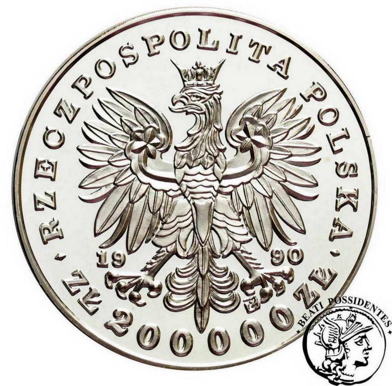 Duży Tryptyk 200 000 zł 1990 Kościuszko st.L