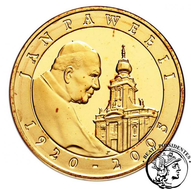 10 zł 2005 Jan Paweł II platerowany st.L/L-