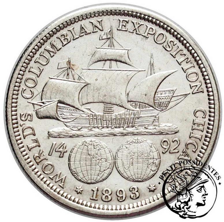 USA 1/2 $ dolara 1893 Kolumb st. 3