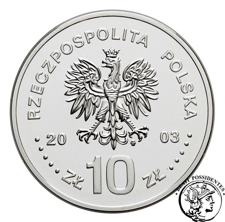 III RP 10 zł 2003 S. Leszczyński pop st. L