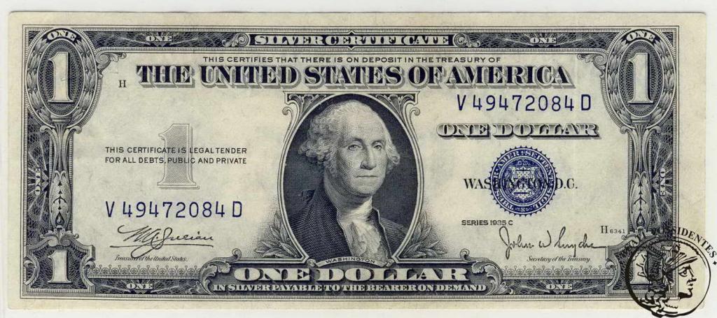 USA 1 $ dolar 1935 C st. 1-