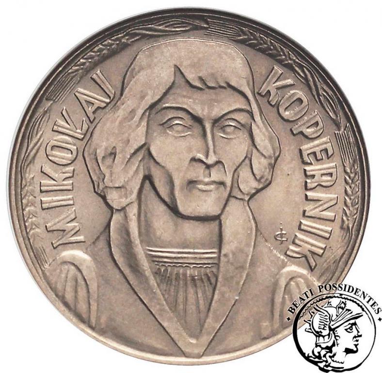 10 złotych 1968 Kopernik GCN MS 64