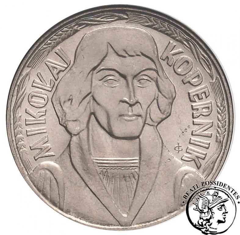 10 złotych 1968 Kopernik GCN MS 66