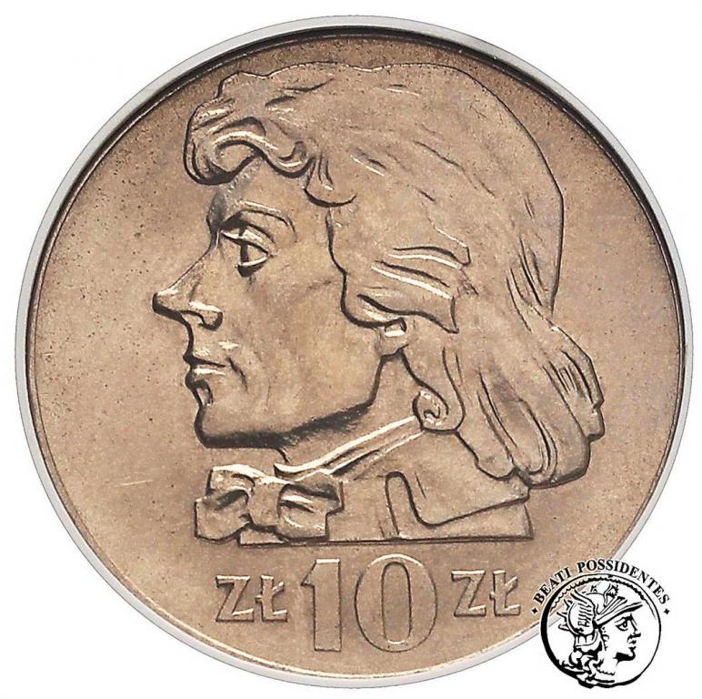 10 złotych 1971 Kościuszko GCN MS 60