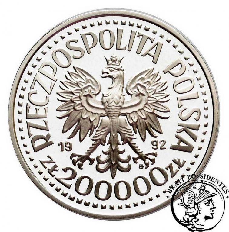 III RP 200 000 zł 1992 Staszic st.L