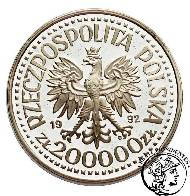 III RP 200 000 zł 1992 Staszic st.L-