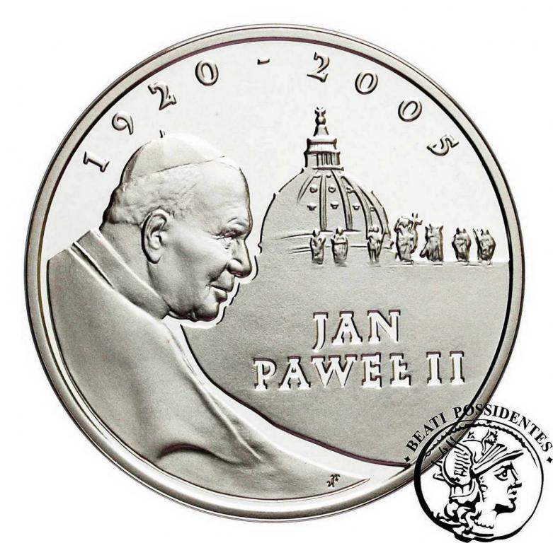 III RP 10 zł 2005 Jan Paweł II st.L