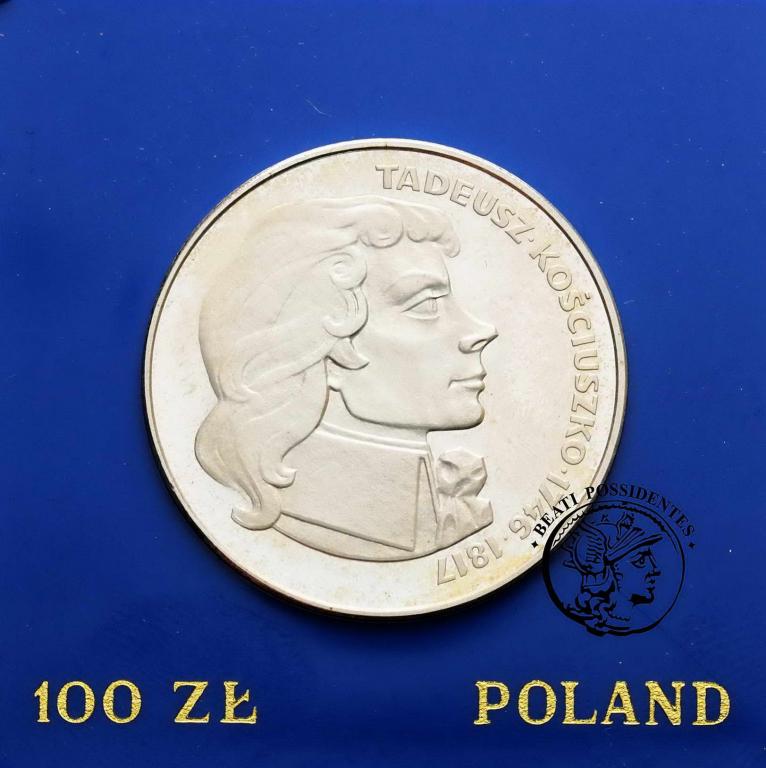 PRL 100 zł T. Kościuszko 1976 st.L
