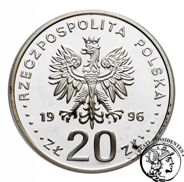 Polska III RP 20 zł 1996 IV wieki Warszawy st. L-
