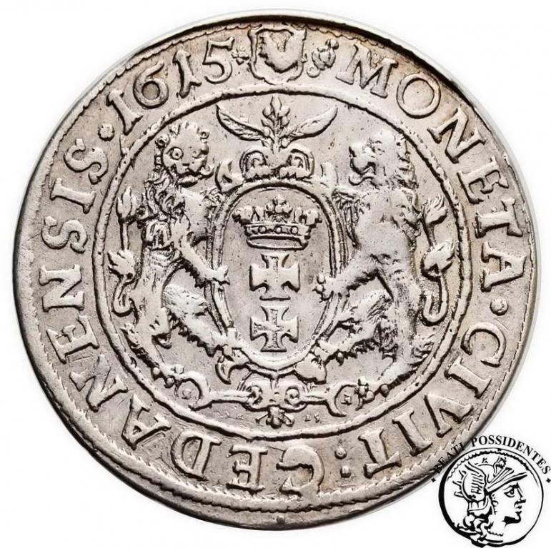 Zygmunt III Waza ort gdański 1615 st. 3