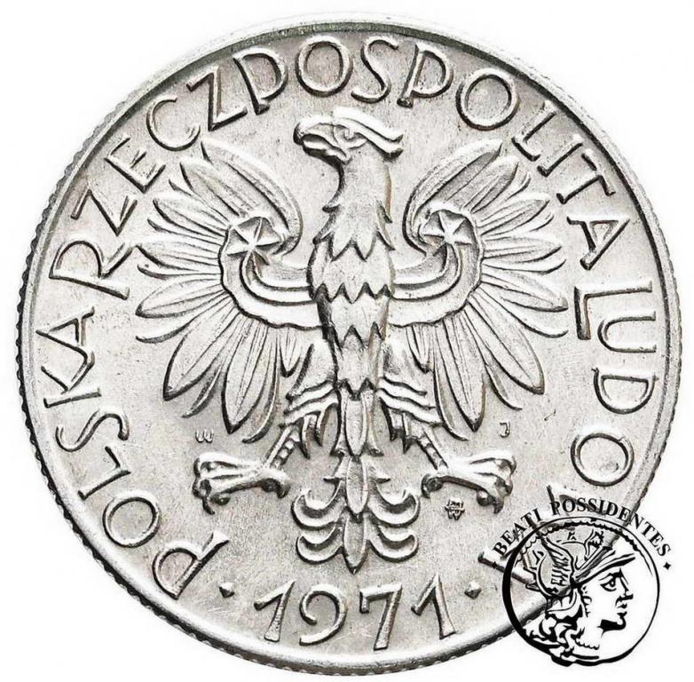 5 złotych 1971 Rybak st.1-