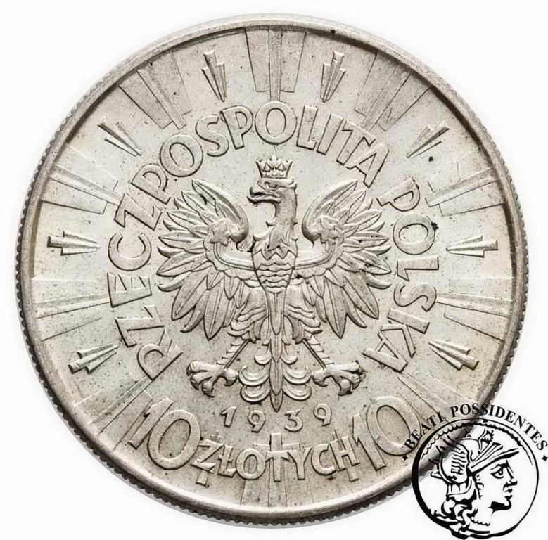 10 złotych 1939 Piłsudski st.2