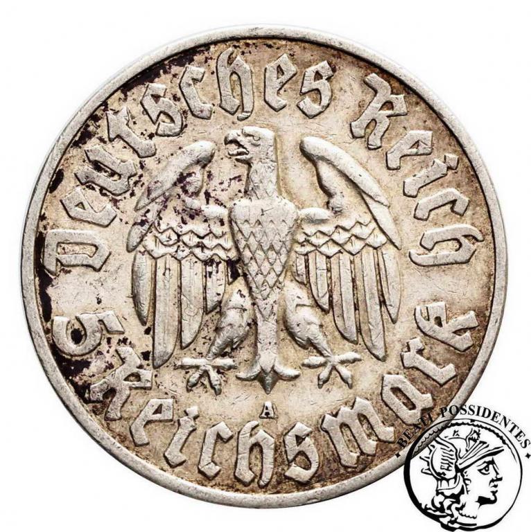 Niemcy III Rzesza 5 Marek 1933 A Luther st.3+