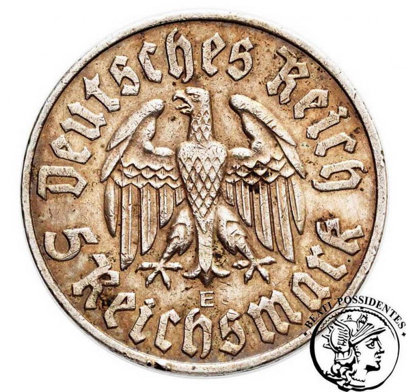 Niemcy III Rzesza 5 Marek 1934 E Luther st.3