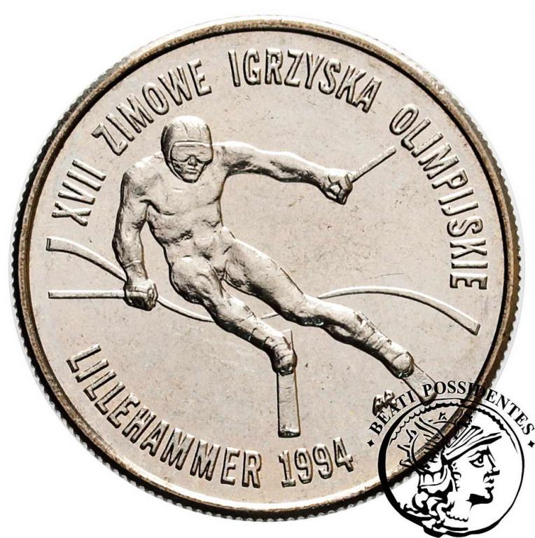 III RP 20 000 zł 1993 Lillehammer st.1-